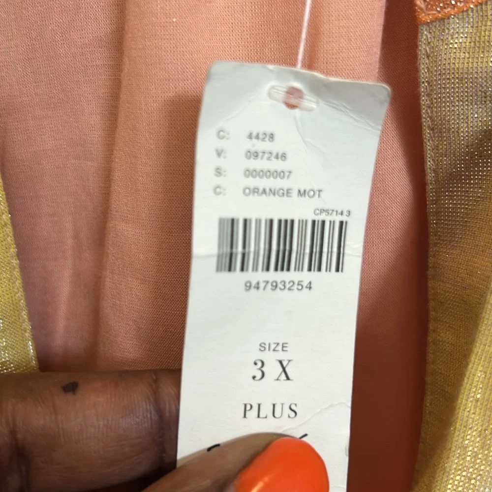 Anthropologie Pastel Stripe Mini Dress in Peach, Yellow & Blue - Picture 8 of 13